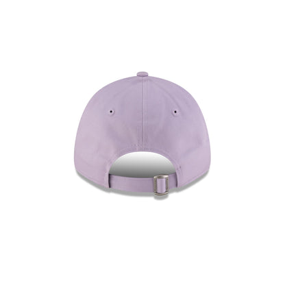 New York Yankees Floral Icon Pastel Purple Women's 9FORTY Adjustable Hat