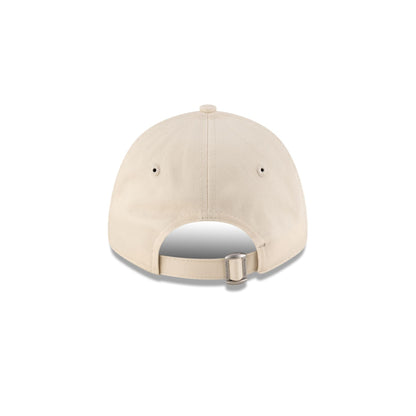 Los Angeles Dodgers Floral Icon Cream Women's 9FORTY Adjustable Hat