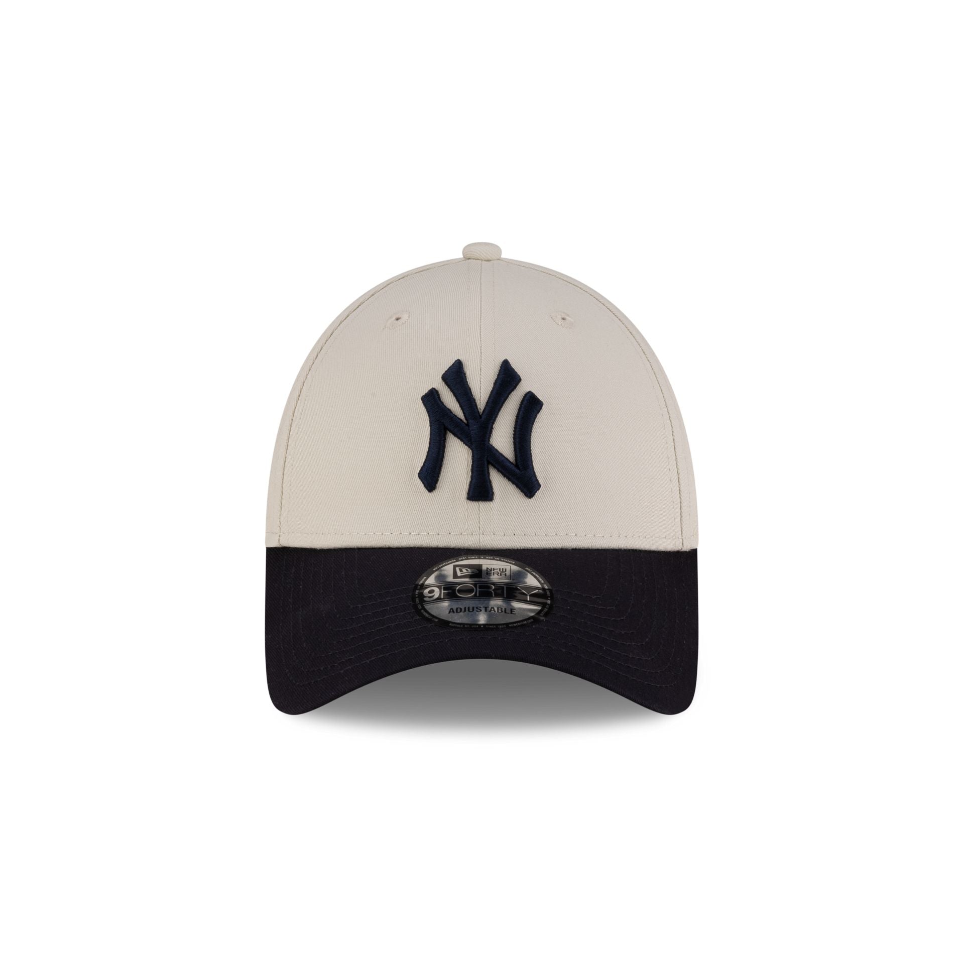 New York Yankees Side Script 9FORTY Adjustable Hat