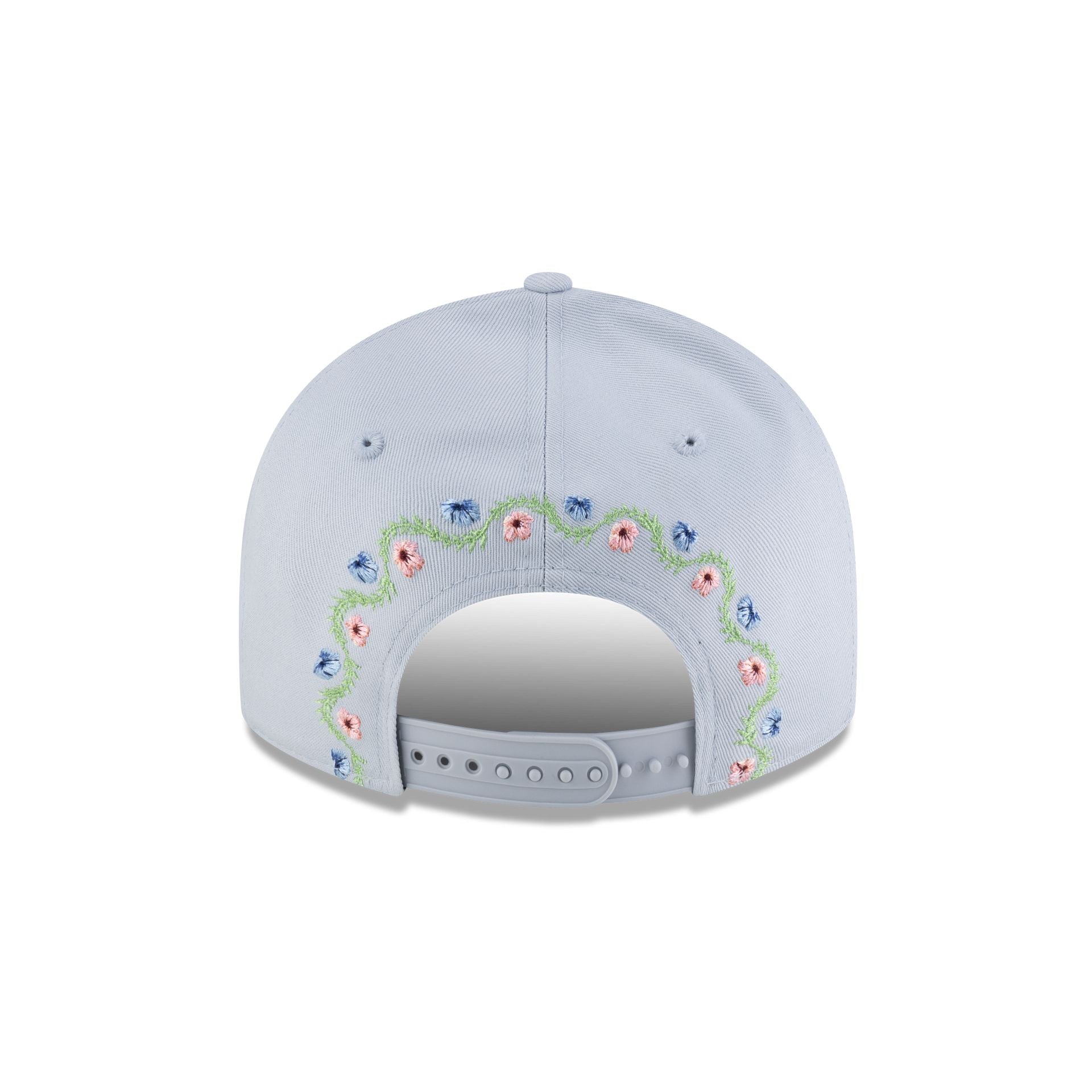 Los Angeles Dodgers Floral Pastel Blue Low Profile 9FIFTY Snapback Hat