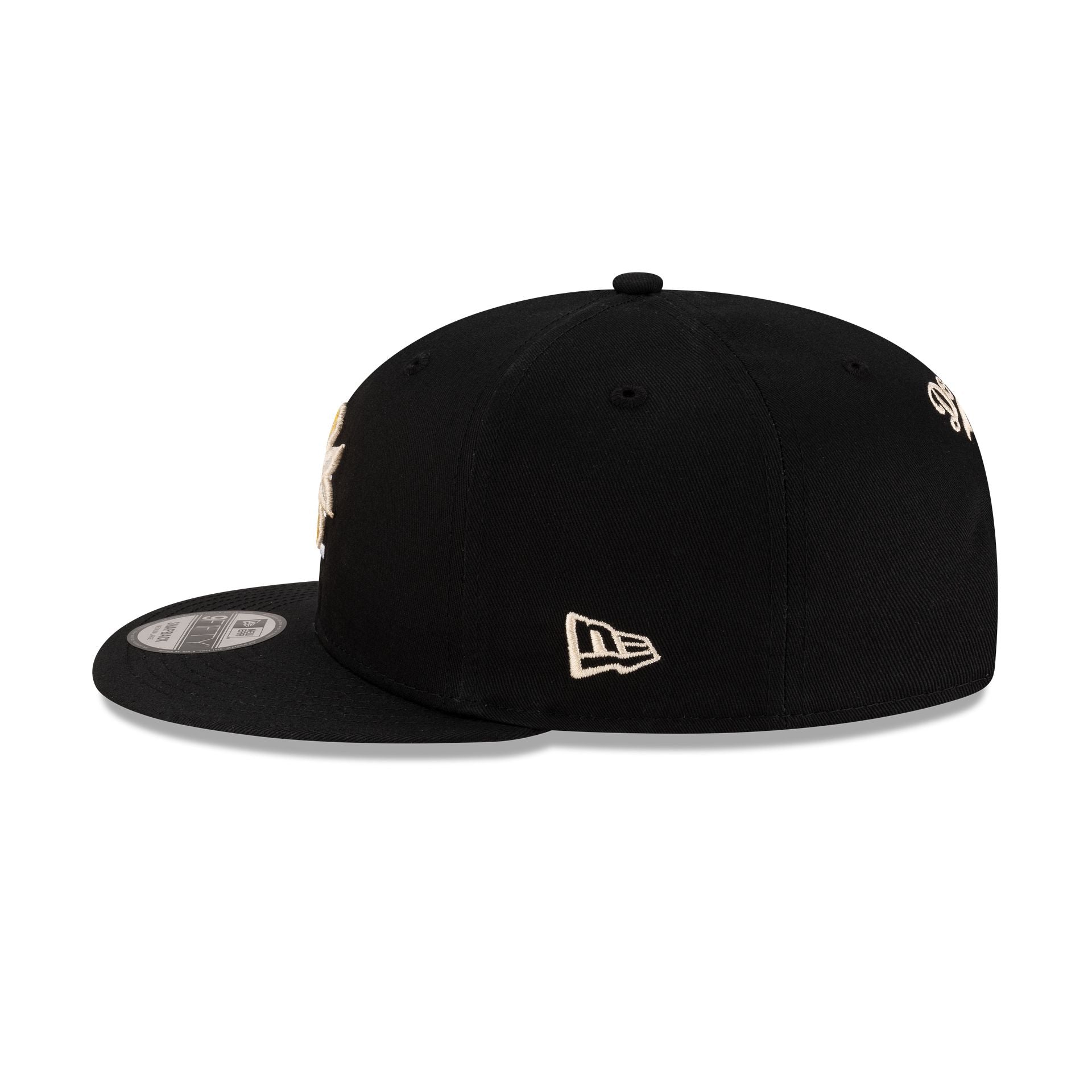 Los Angeles Dodgers Floral Black 9FIFTY Snapback Hat