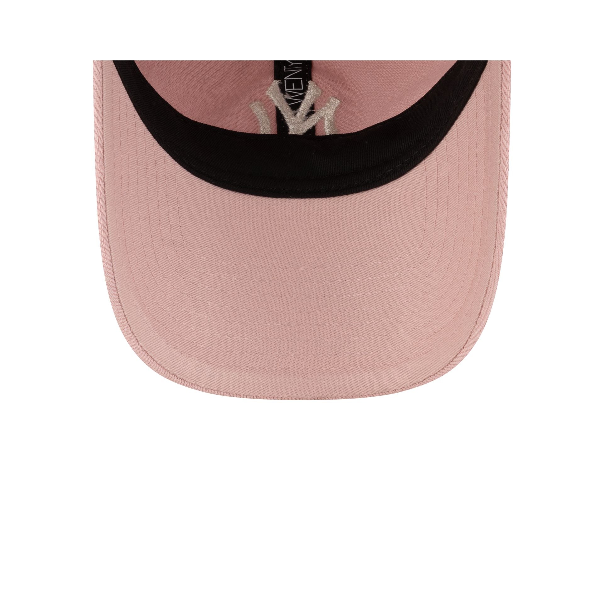 New York Yankees Dye Denim Pastel Pink Women's 9TWENTY Adjustable Hat