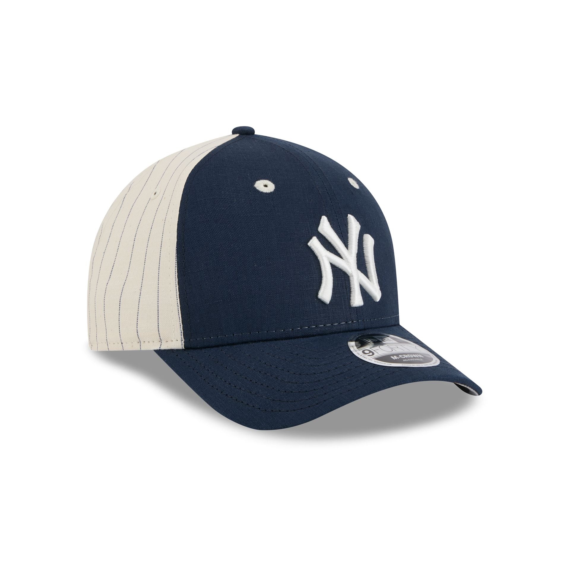 New York Yankees Linen 9FORTY M-Crown Snapback Hat