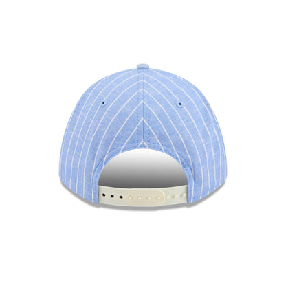 San Francisco Giants Pinstripe Linen 9FORTY M-Crown A-Frame Snapback Hat