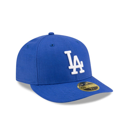 Los Angeles Dodgers Snake Scale Logo Low Profile 59FIFTY Fitted Hat