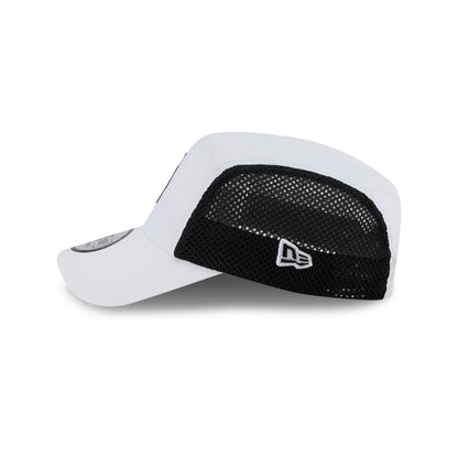 Los Angeles Dodgers White Poly Runner Adjustable Hat