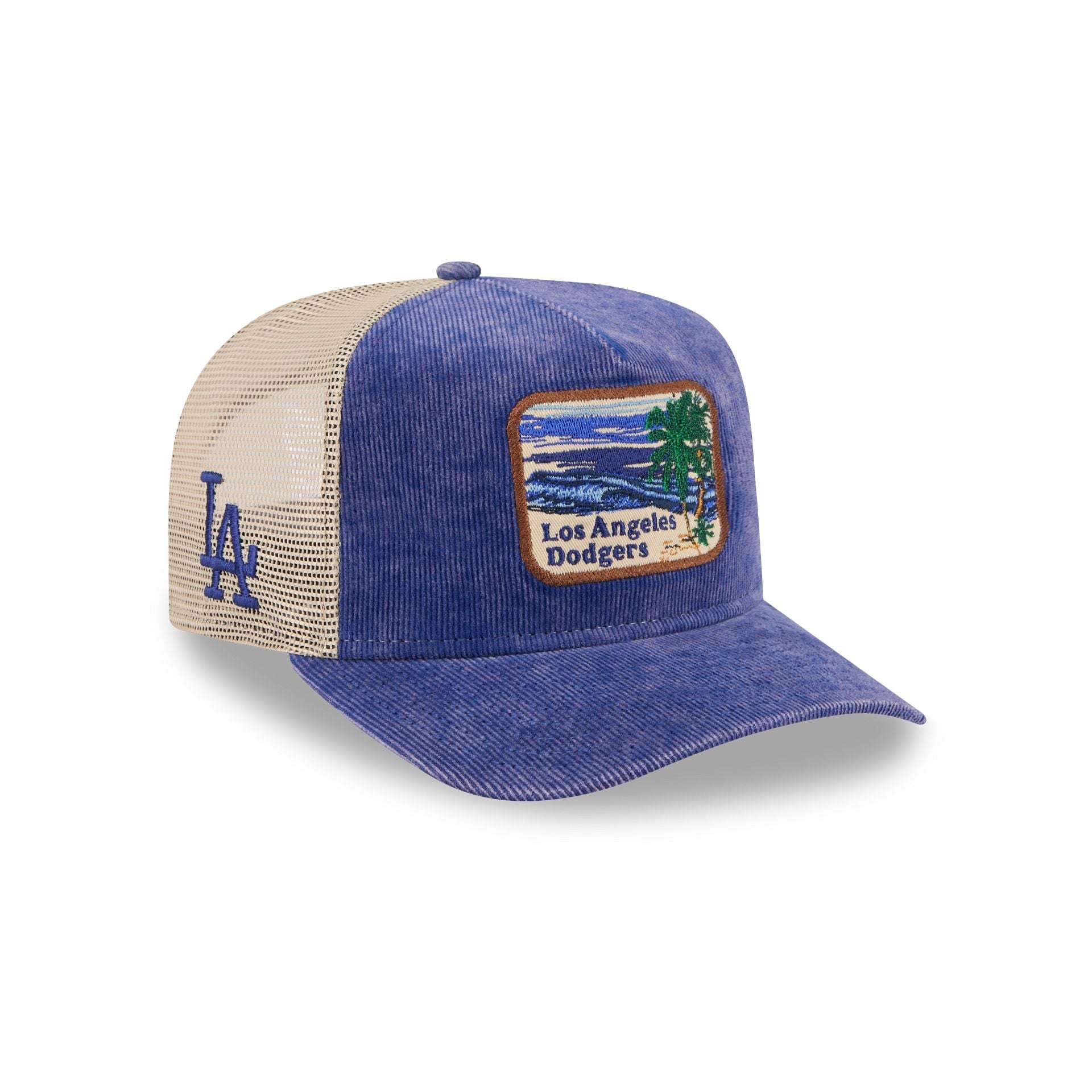 Los Angeles Dodgers Vintage Landscape 9FIFTY A-Frame Trucker Hat
