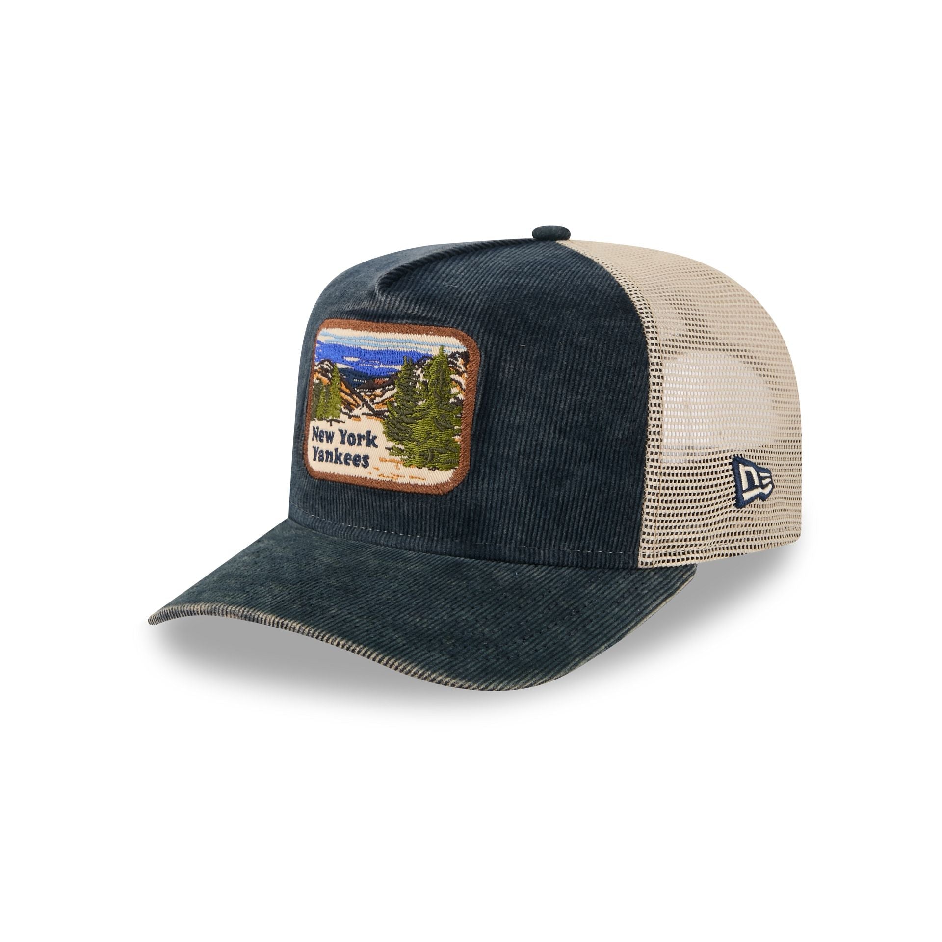 New York Yankees Vintage Landscape 9FIFTY A-Frame Trucker Hat