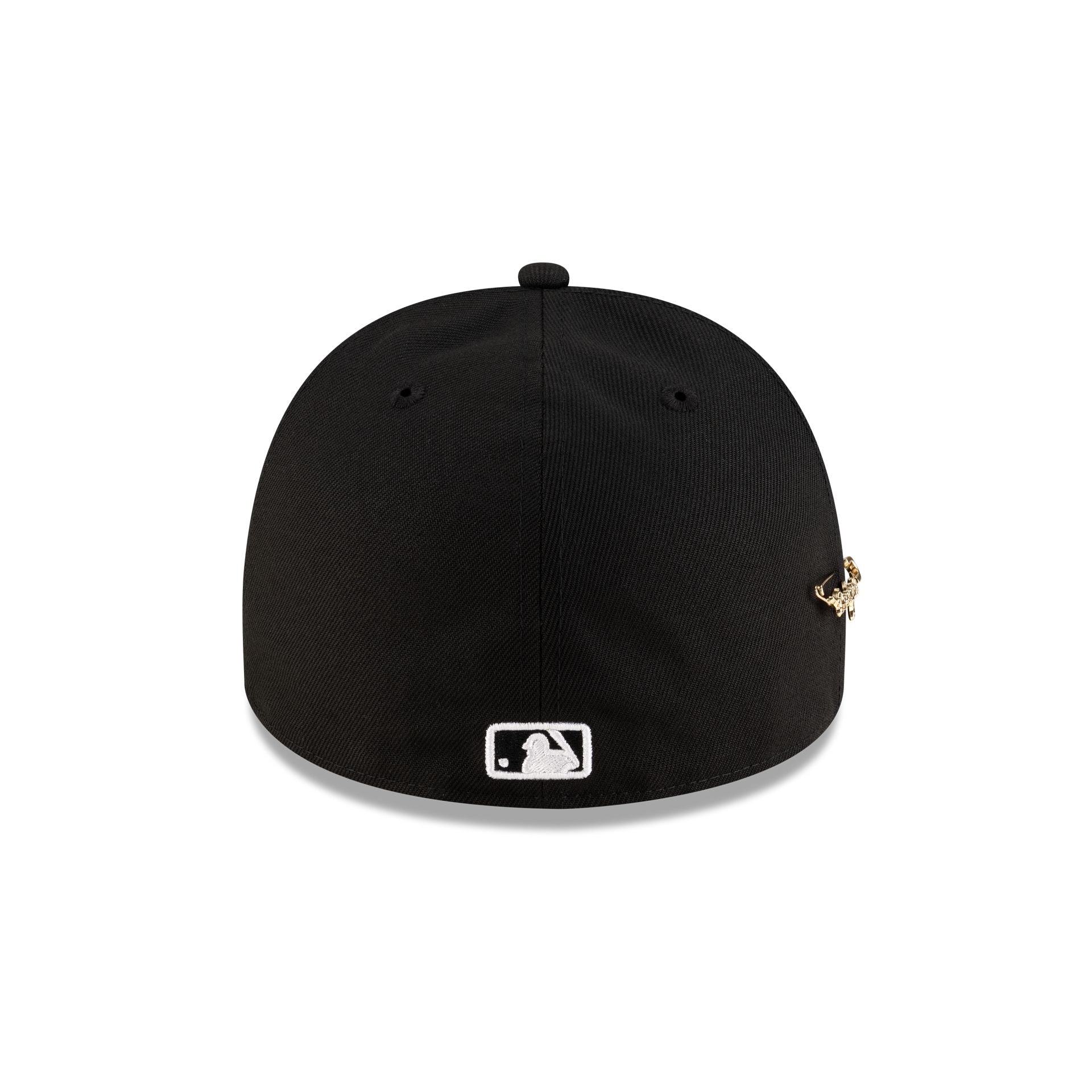 Los Angeles Dodgers Black Script Safety Pin 59FIFTY A-Frame Fitted Hat
