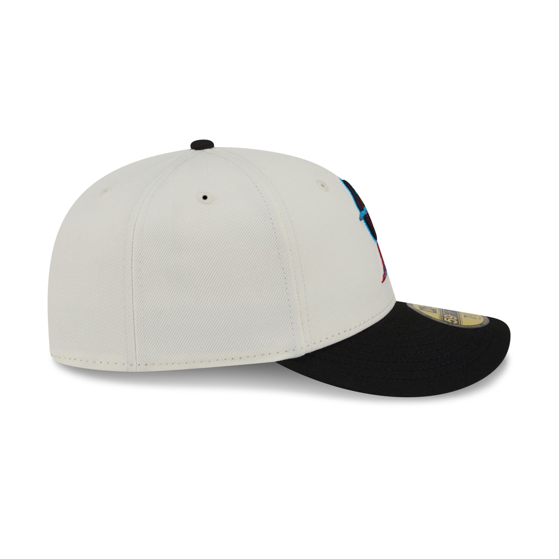 Miami Marlins Tonal Florals White 59FIFTY Fitted Hat