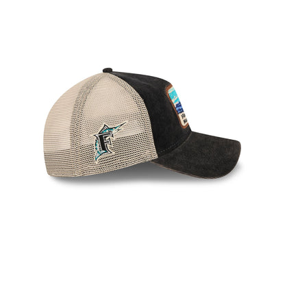 Miami Marlins Vintage Landscape 9TWENTY A-Frame Trucker Hat