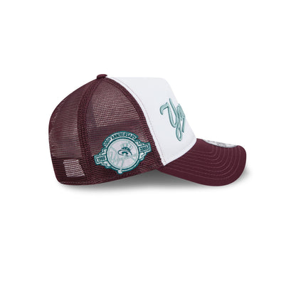 New York Yankees Optic White 9FORTY A-Frame Snapback Hat