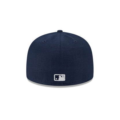 Team Linen New York Yankees 59FIFTY Fitted Hat
