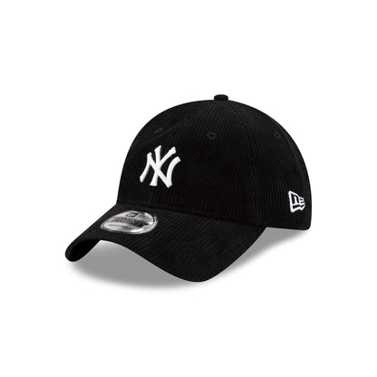New York Yankees Cord Black 9TWENTY Adjustable Hat