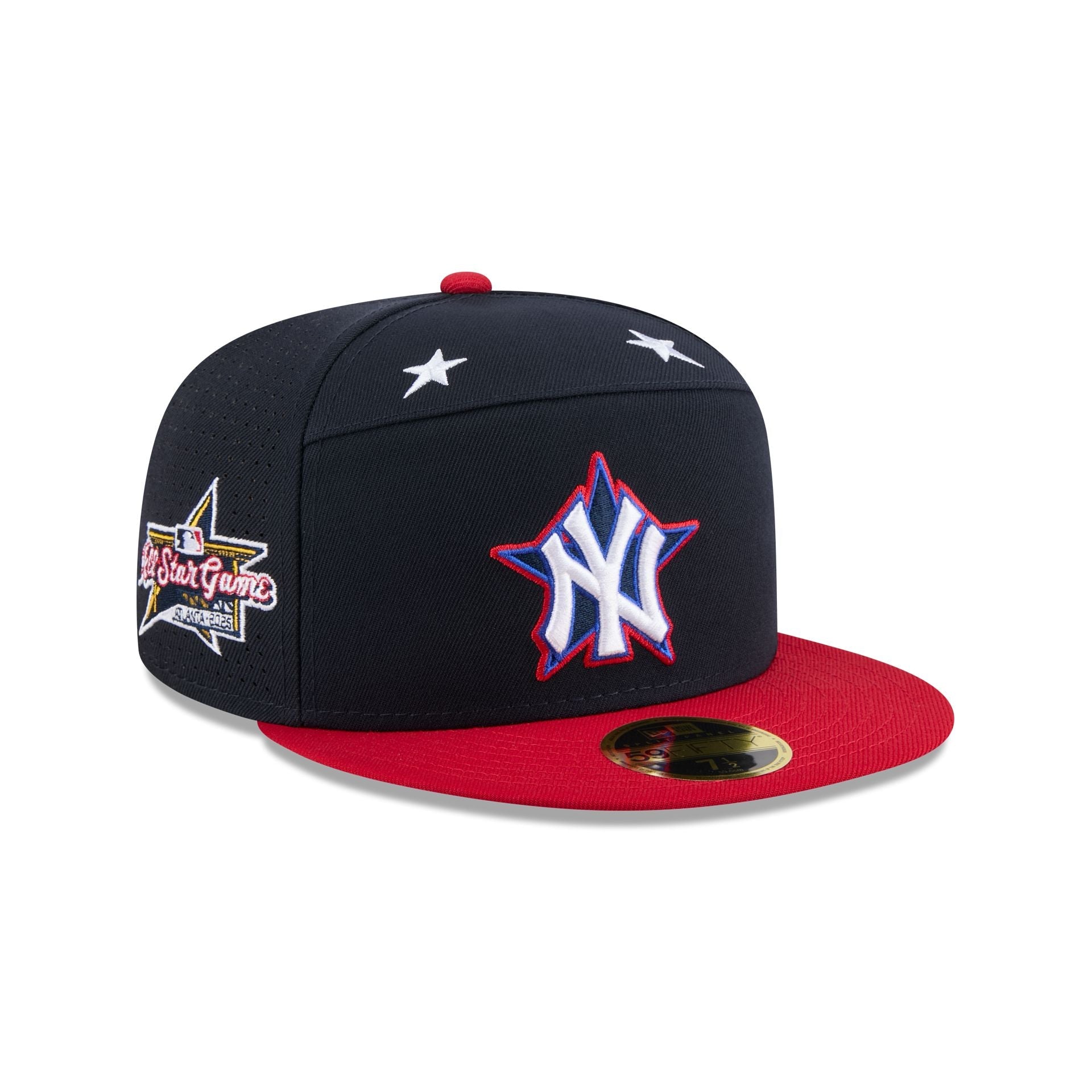 New York Yankees 2025 All-Star Game Workout Split Panel 59FIFTY Fitted Hat