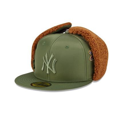 Alpha Industries x New York Yankees Olive Green Dog Ear 59FIFTY Fitted Hat