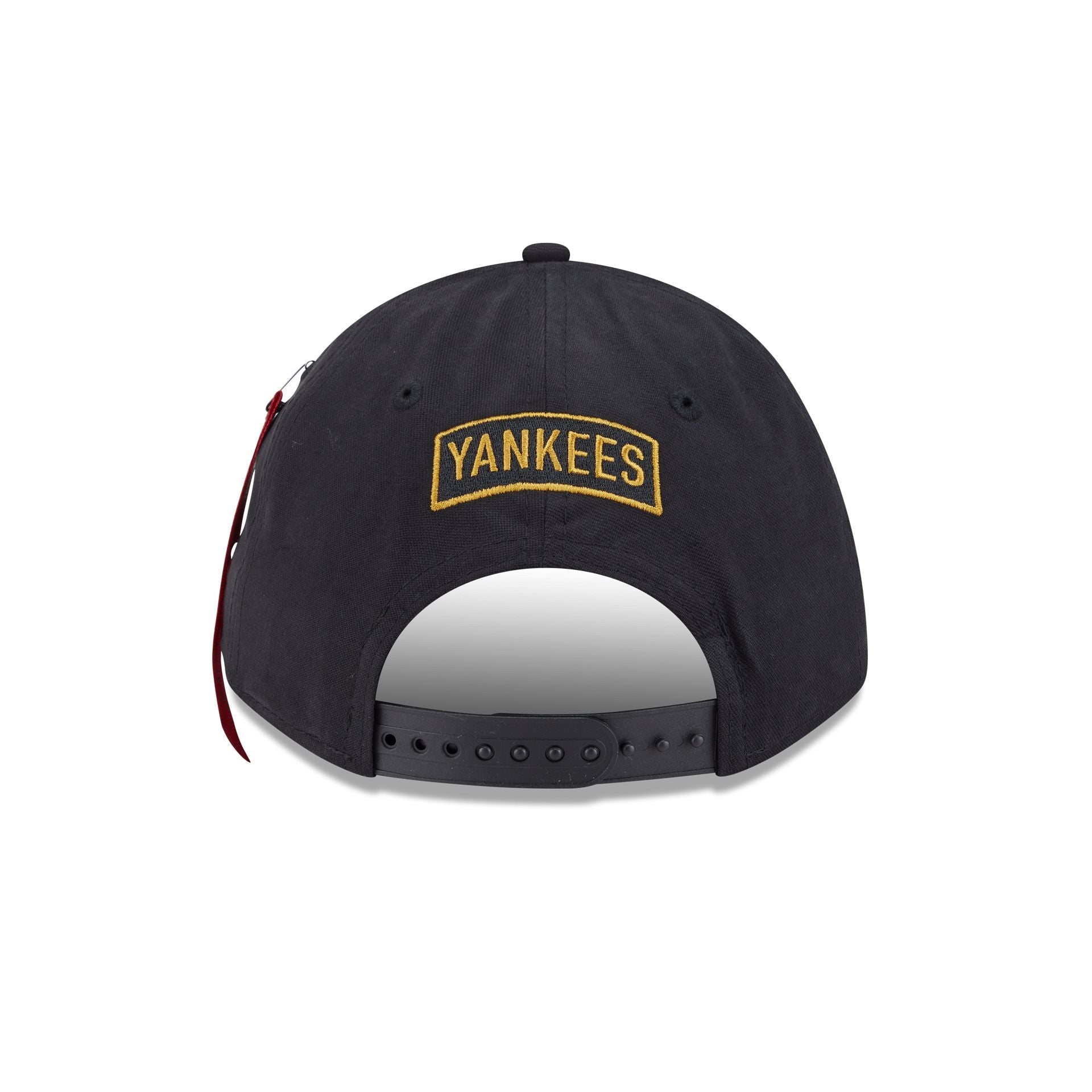 Alpha Industries x New York Yankees Black 9FORTY M-Crown A-Frame Snapback Hat