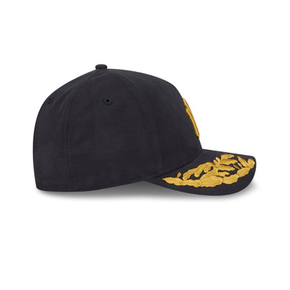 Alpha Industries x New York Yankees Black 9FORTY M-Crown A-Frame Snapback Hat