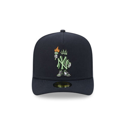 New York Yankees Cartoon 59FIFTY A-Frame Fitted Hat