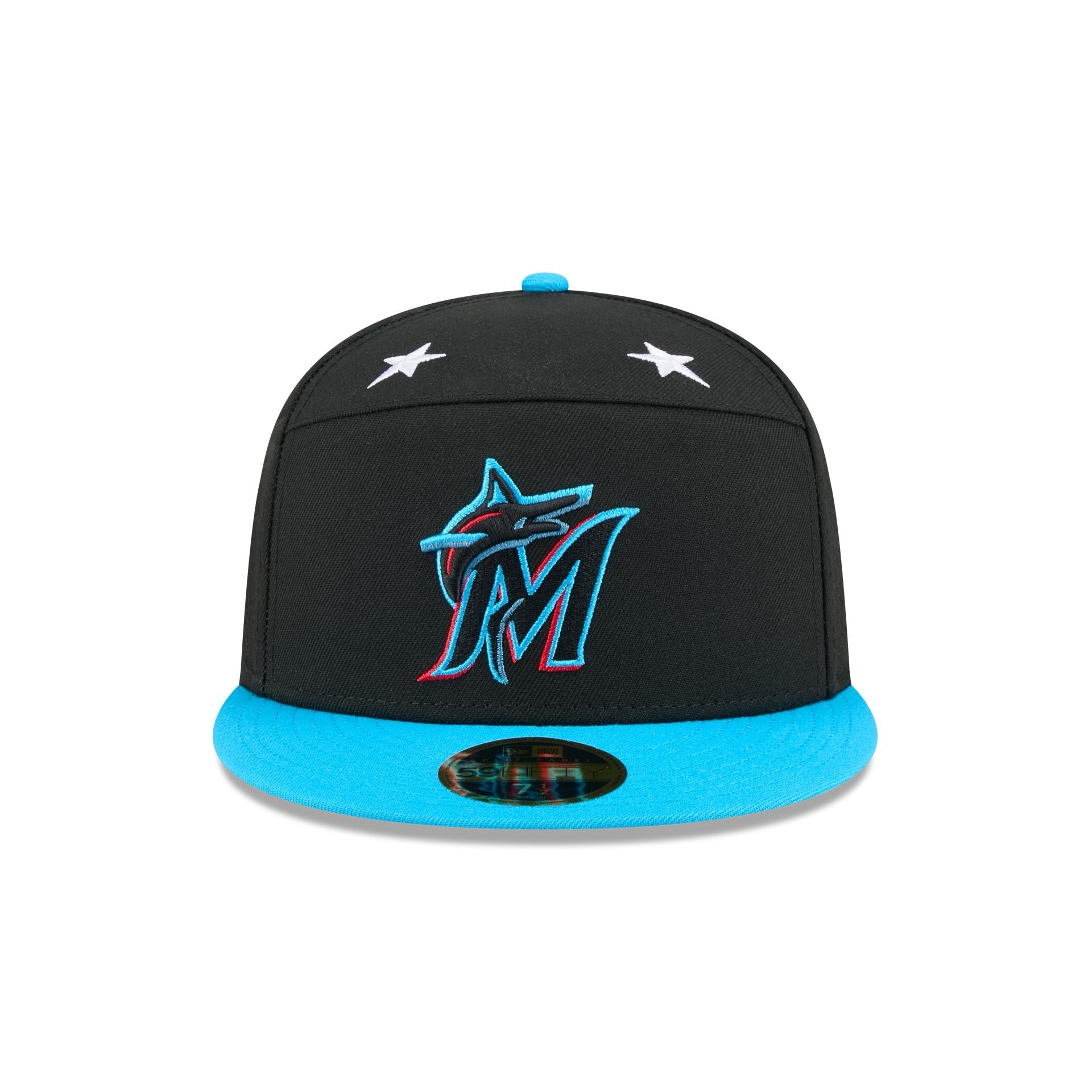 Miami Marlins 2025 All-Star Game Split Panel 59FIFTY Fitted Hat