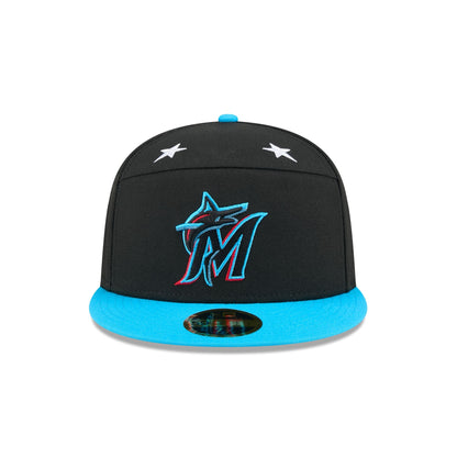 Miami Marlins 2025 All-Star Game Split Panel 59FIFTY Fitted Hat