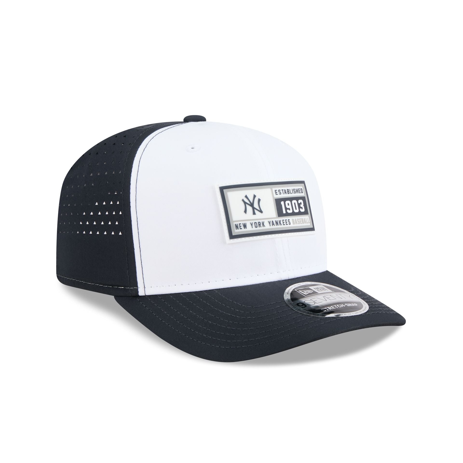 New York Yankees Est. Patch 9SEVENTY Stretch-Snap Hat