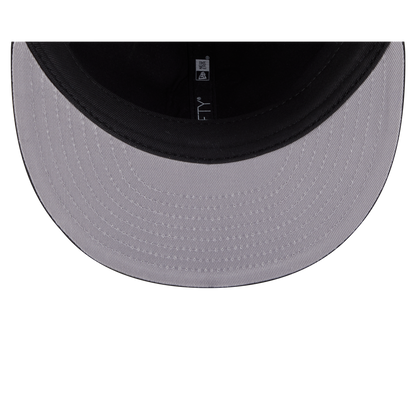 New York Yankees Black and White Plaid Retro Crown 9FIFTY Snapback Hat