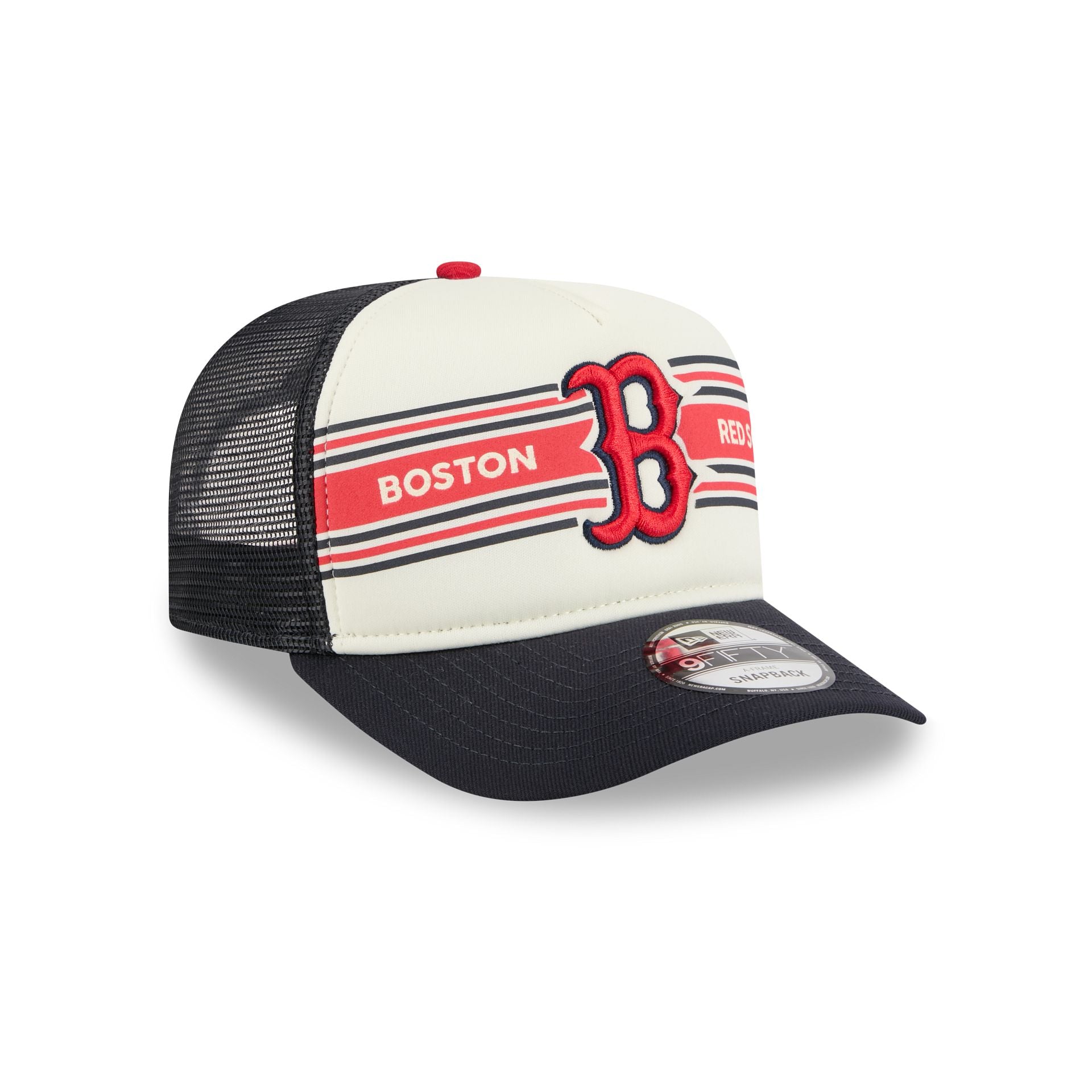 Boston Red Sox Banner 9FIFTY A-Frame Trucker Hat