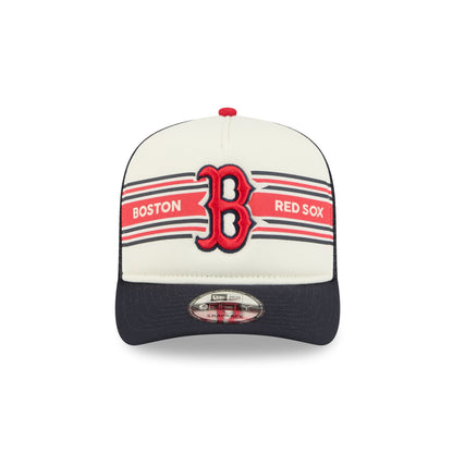 Boston Red Sox Banner 9FIFTY A-Frame Trucker Hat