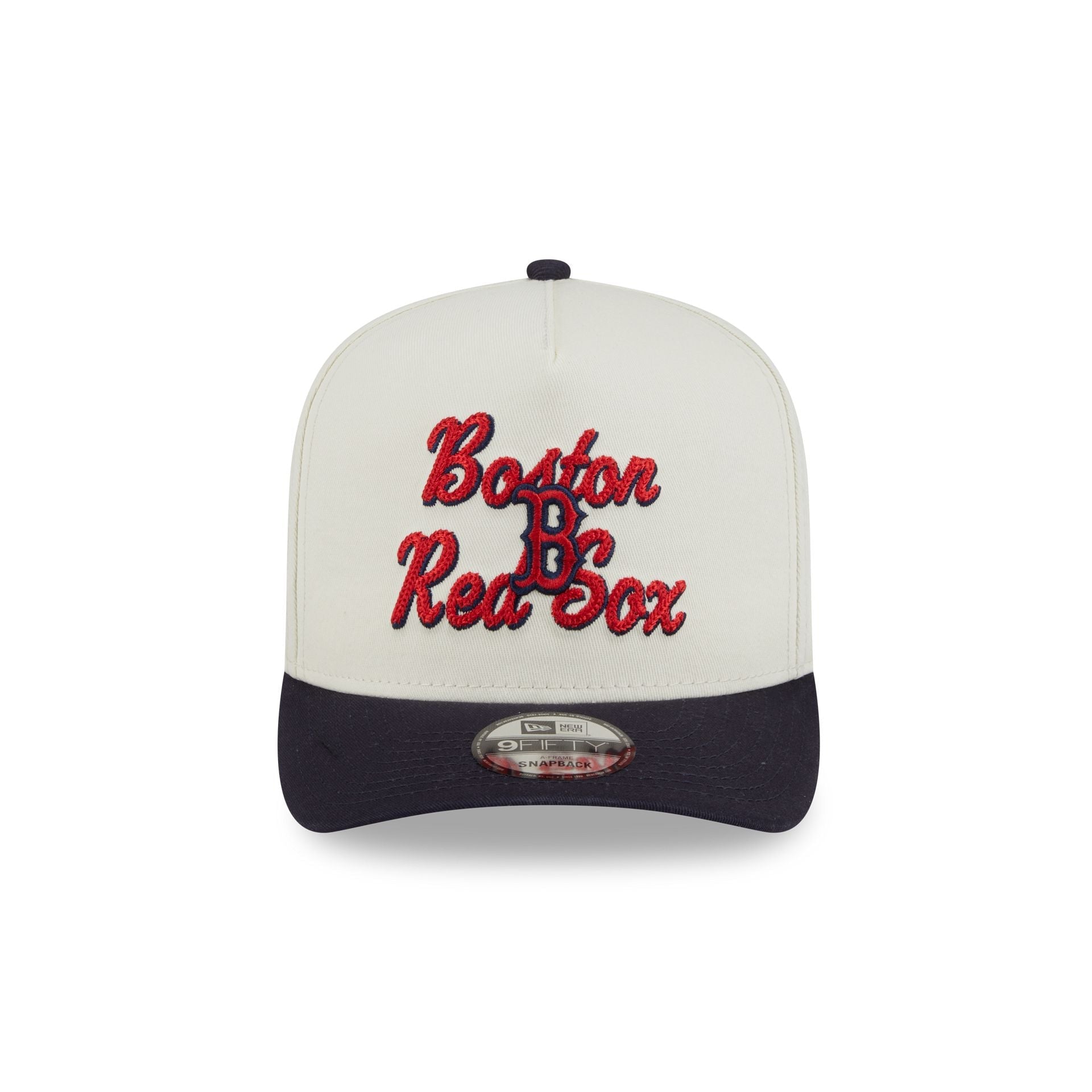 Boston Red Sox Chainstitch 9FIFTY A-Frame Snapback Hat