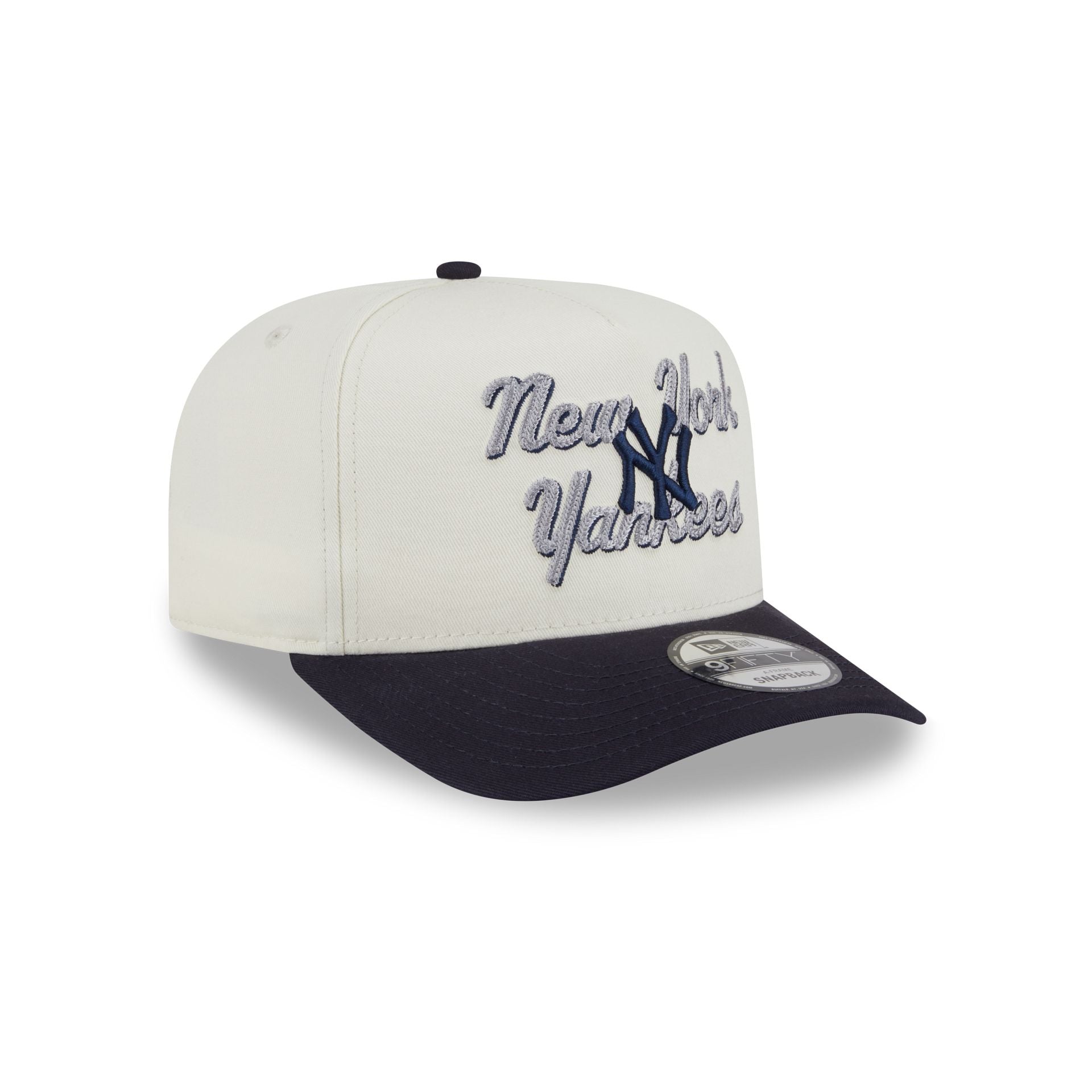 New York Yankees Chainstitch 9FIFTY A-Frame Snapback Hat