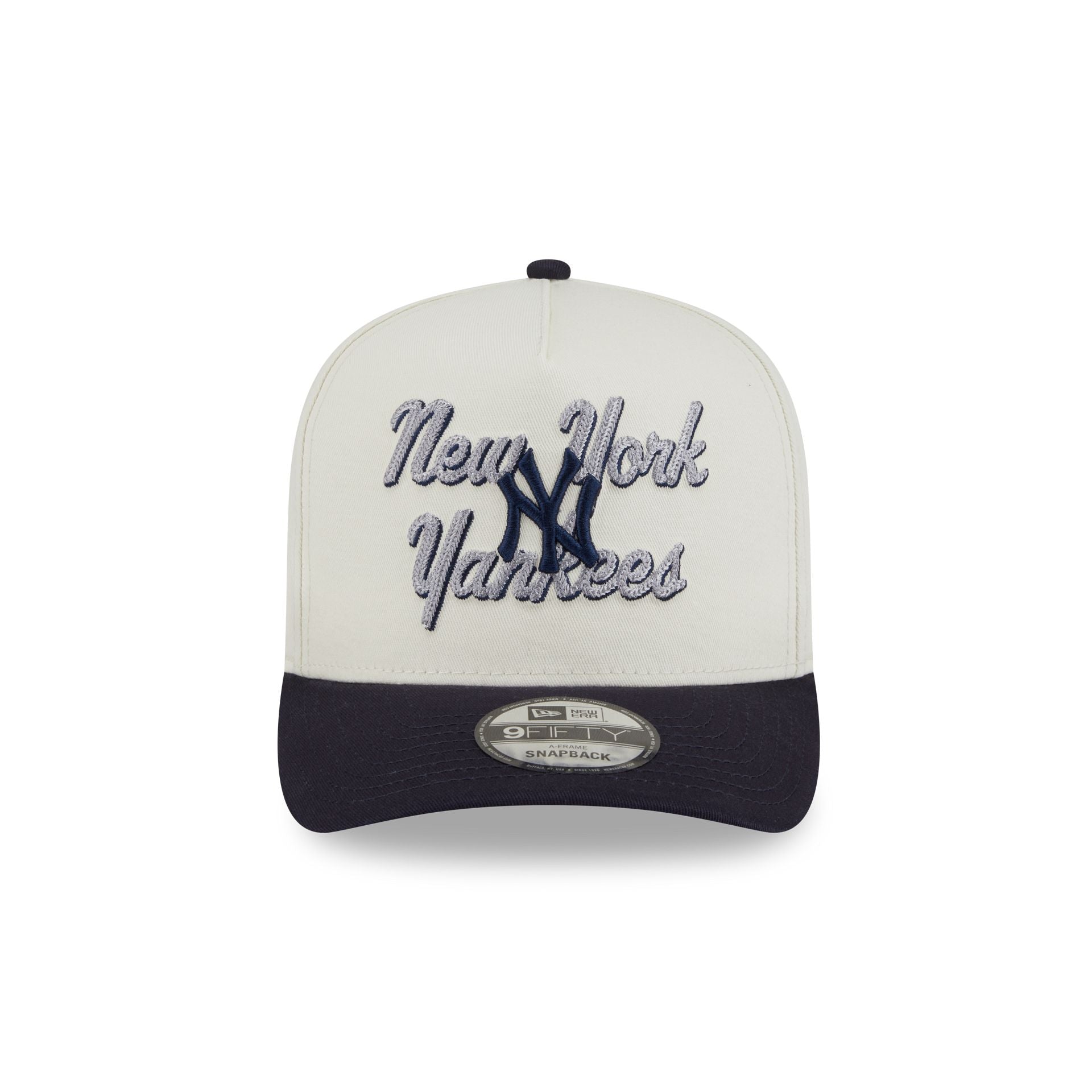 New York Yankees Chainstitch 9FIFTY A-Frame Snapback Hat