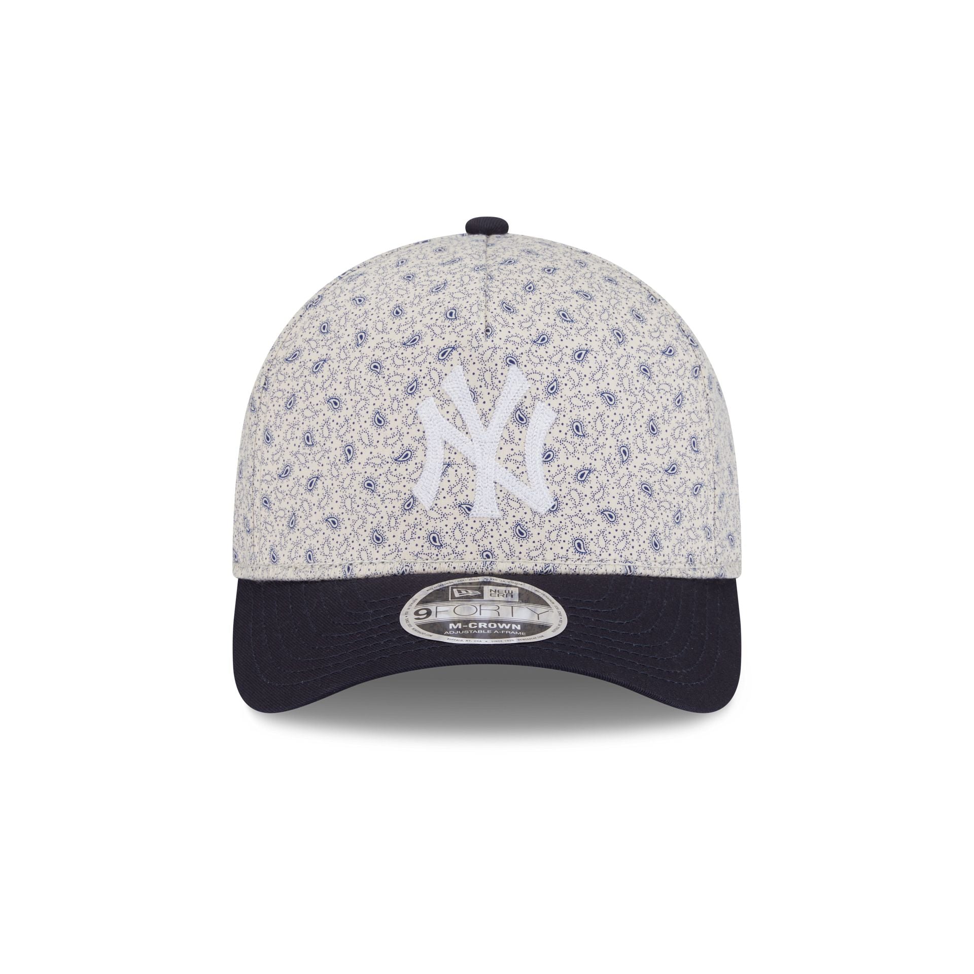 New York Yankees Micro Print 9FORTY M-Crown A-Frame Adjustable Hat