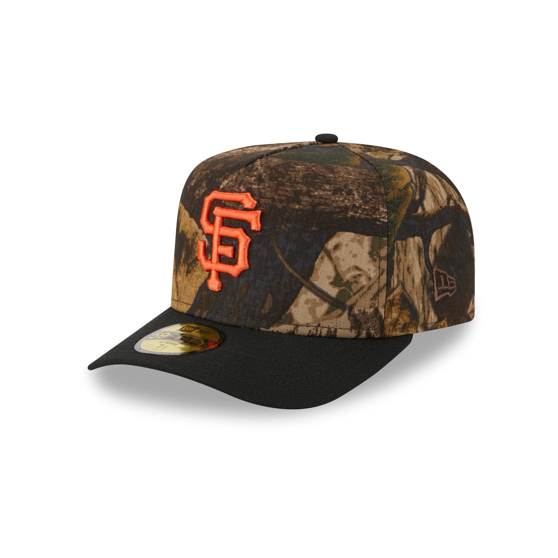 San Francisco Giants Ripstop Camo 59FIFTY A-Frame Fitted Hat
