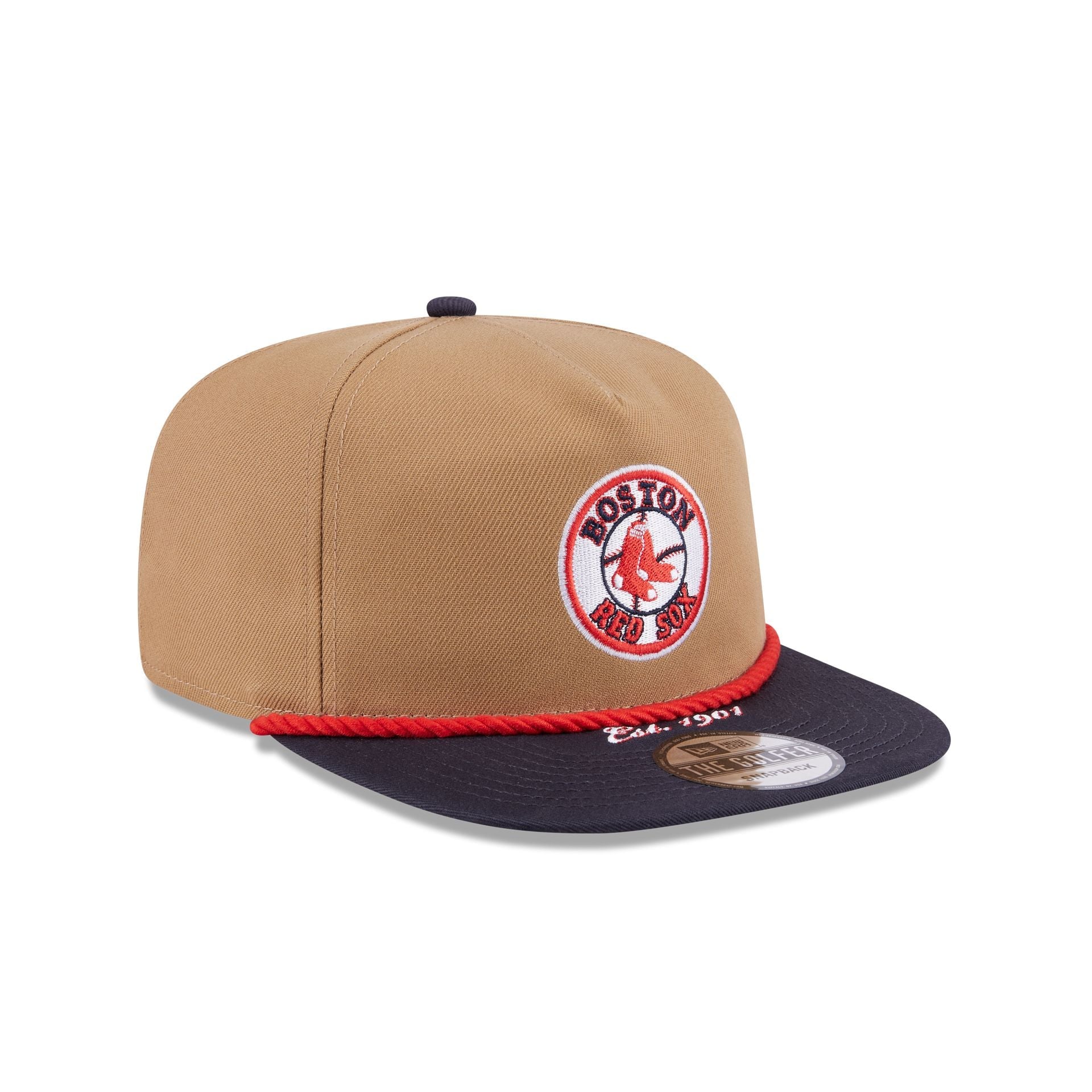 Boston Red Sox Khaki Rope Golfer Hat
