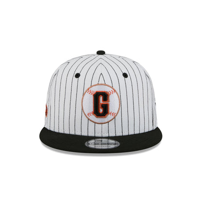 San Francisco Giants Deceptor Pinstripe 9FIFTY Snapback Hat