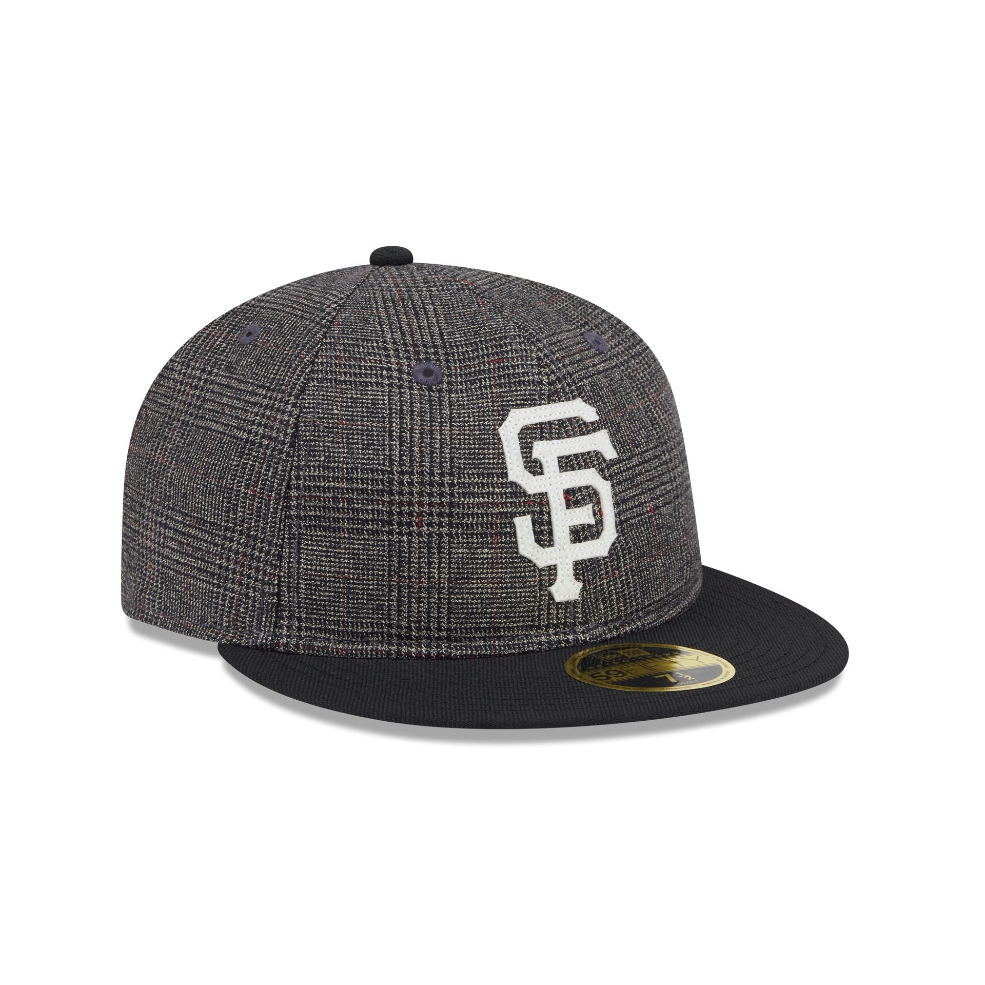 San Francisco Giants Plaid Retro Crown 59FIFTY Fitted Hat