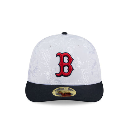 Boston Red Sox Floral Shine Low Profile 59FIFTY Fitted Hat
