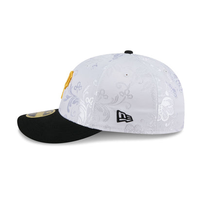 Pittsburgh Pirates Floral Shine Low Profile 59FIFTY Fitted Hat