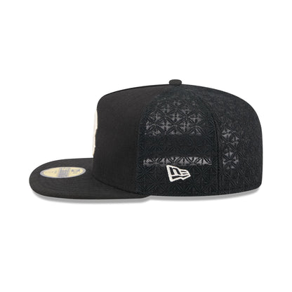 Boston Red Sox Black Mesh 59FIFTY A-Frame Fitted Hat