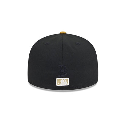 Boston Red Sox Metallic Gold Logo 59FIFTY Fitted Hat
