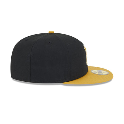 Pittsburgh Pirates Metallic Gold Logo 59FIFTY Fitted Hat