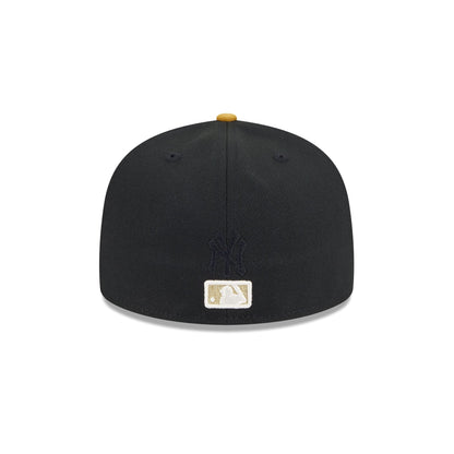 New York Yankees Metallic Gold Logo 59FIFTY Fitted Hat