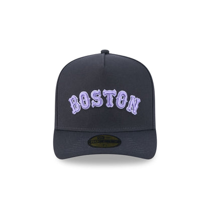 Boston Red Sox Navy Lavender 59FIFTY A-Frame Fitted Hat