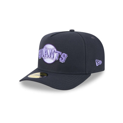 San Francisco Giants Navy Lavender 59FIFTY A-Frame Fitted Hat