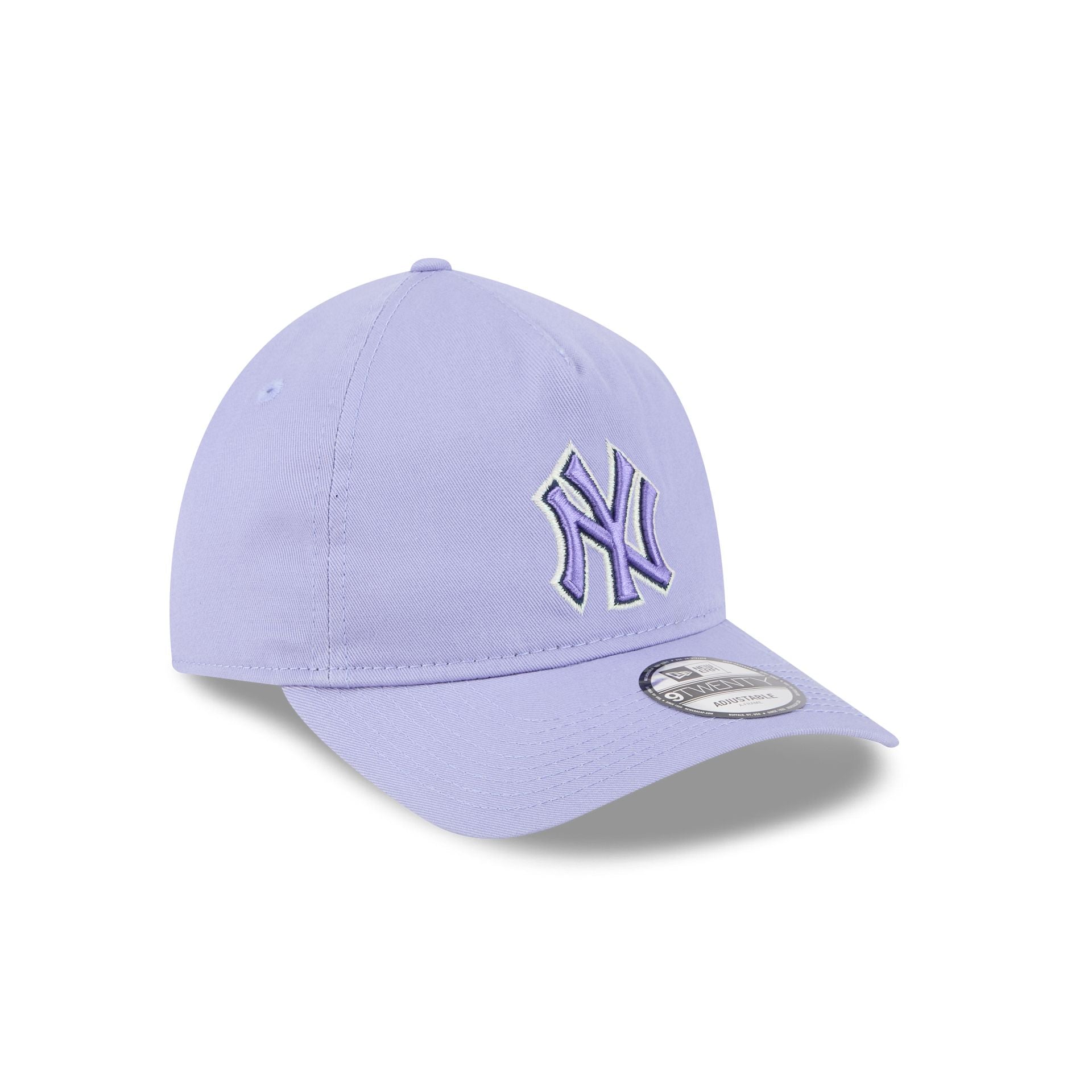New York Yankees Lavender 9TWENTY A-Frame Adjustable Hat