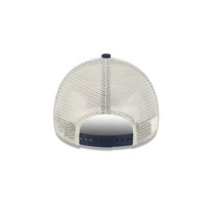 Los Angeles Dodgers Navy Purple 9FORTY A-Frame Trucker Hat