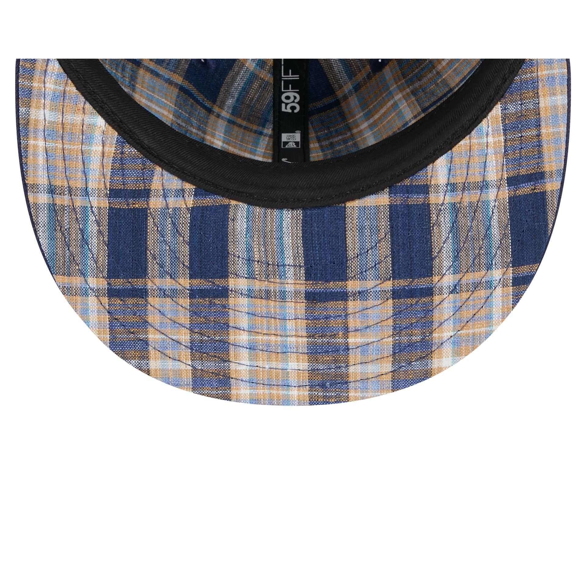 New York Yankees Blue Tartan 59FIFTY Fitted Hat