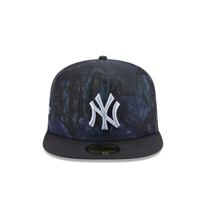 Just Caps Ripstop Camo New York Yankees 59FIFTY A-Frame Fitted Hat