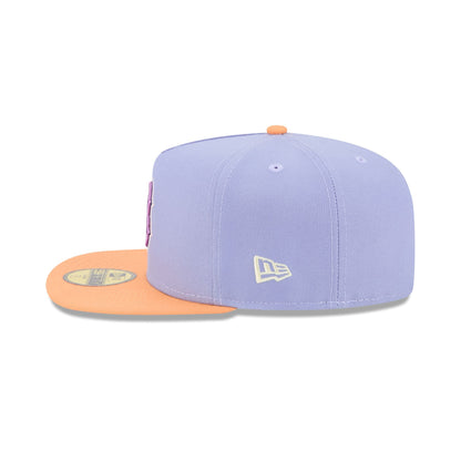 Boston Red Sox Lavender 59FIFTY A-Frame Fitted Hat